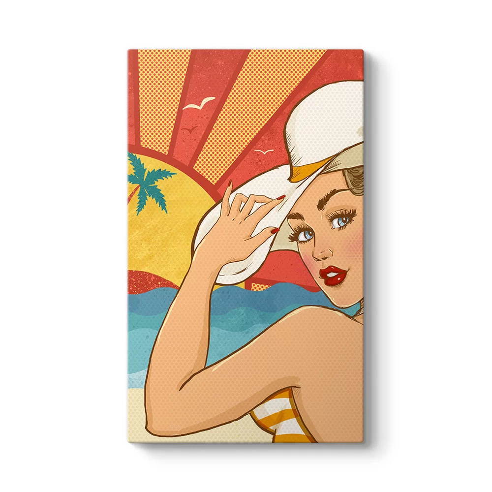 Pin Up Miami Tablosu - Model 35